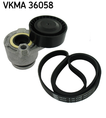 Комплект поліклинових ременів   VKMA 36058   SKF