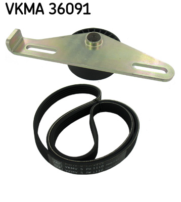 Комплект поліклинових ременів   VKMA 36091   SKF