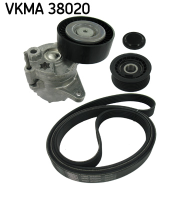 Поликлиновой ременный комплект   VKMA 38020   SKF