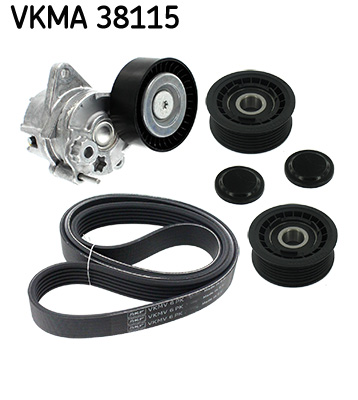 Поликлиновой ременный комплект   VKMA 38115   SKF