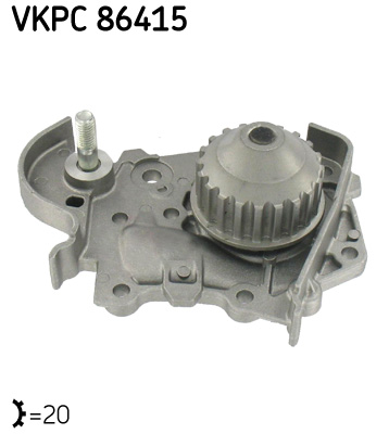 Насос охолоджувальної рідини, охолодження двигуна   VKPC 86415   SKF