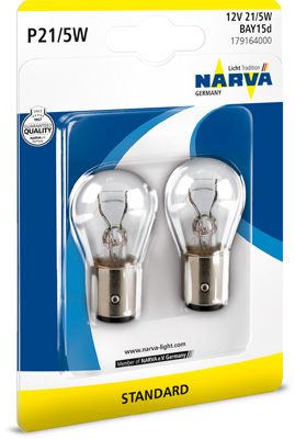 Лампа накаливания, фонарь указателя поворота   179164000   NARVA