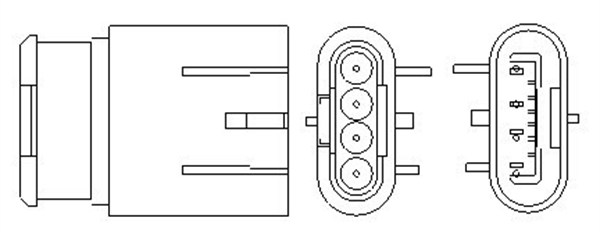 Лямбда-зонд   466016355154   MAGNETI MARELLI