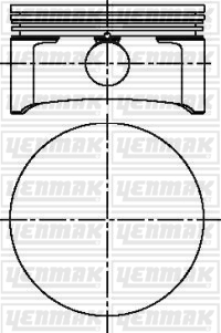 Поршень   31-04219-000   YENMAK