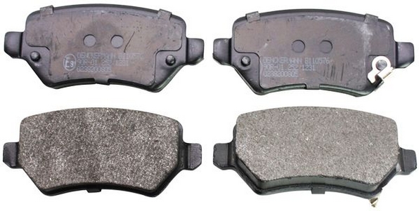 Комплект тормозных колодок, дисковый тормоз   B110576   DENCKERMANN