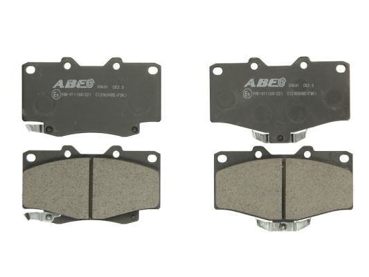 Комплект тормозных колодок, дисковый тормоз   C12089ABE   ABE