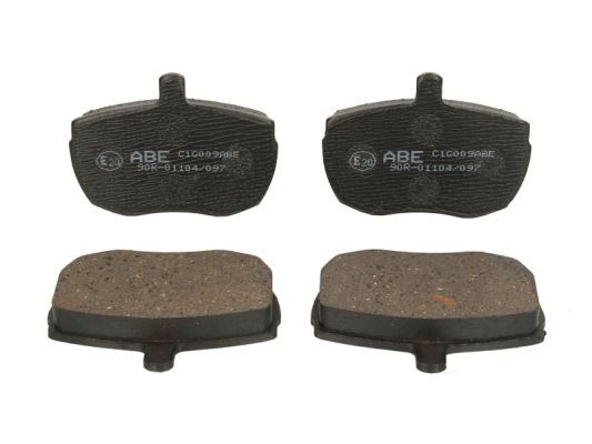Комплект тормозных колодок, дисковый тормоз   C1G009ABE   ABE