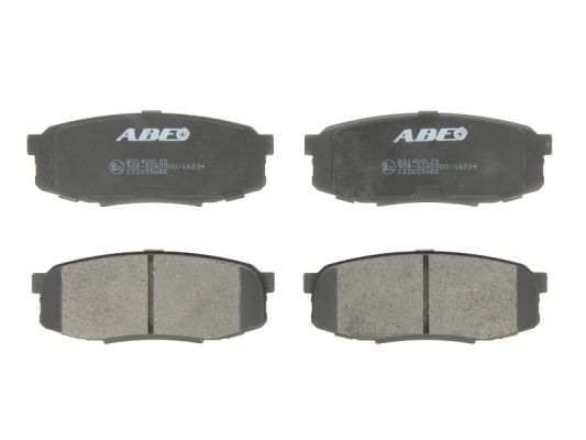 Комплект тормозных колодок, дисковый тормоз   C22039ABE   ABE