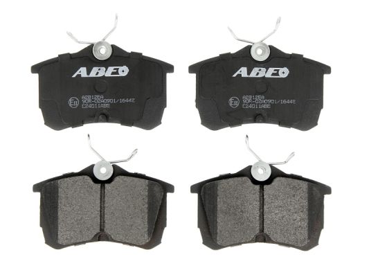 Комплект тормозных колодок, дисковый тормоз   C24011ABE   ABE