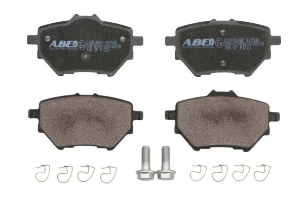 Комплект гальмівних накладок, дискове гальмо   C2C016ABE   ABE