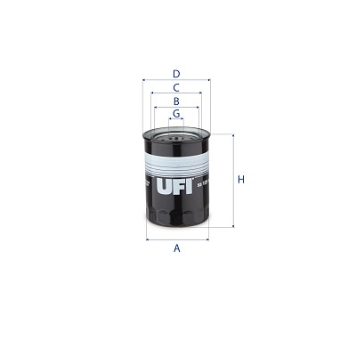 Оливний фільтр   23.121.00   UFI