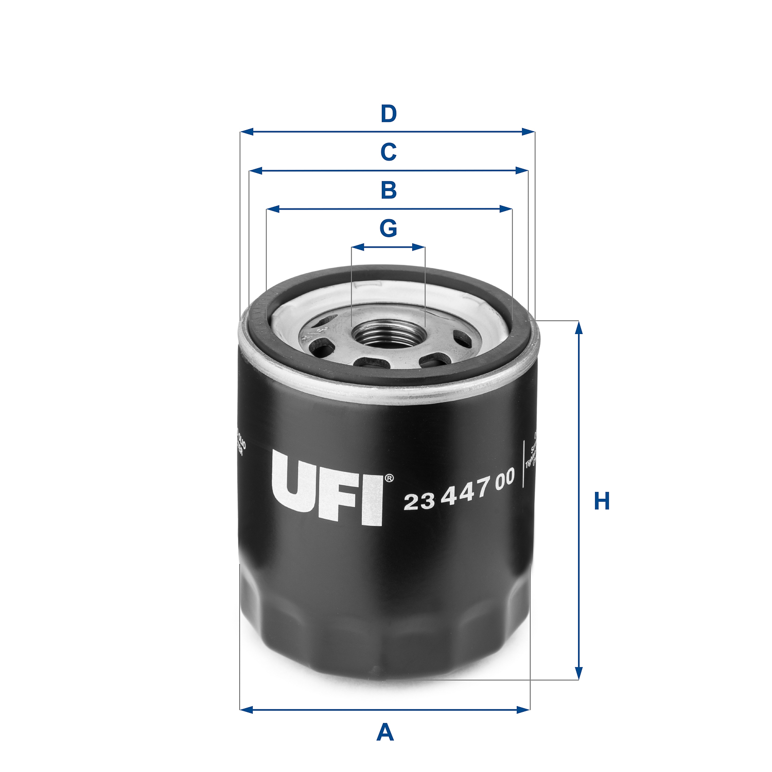 Масляный фильтр   23.447.00   UFI