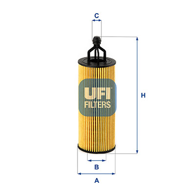 Оливний фільтр   25.251.00   UFI