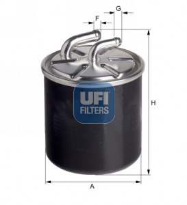 Топливный фильтр   24.126.00   UFI