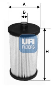 Топливный фильтр   26.057.00   UFI