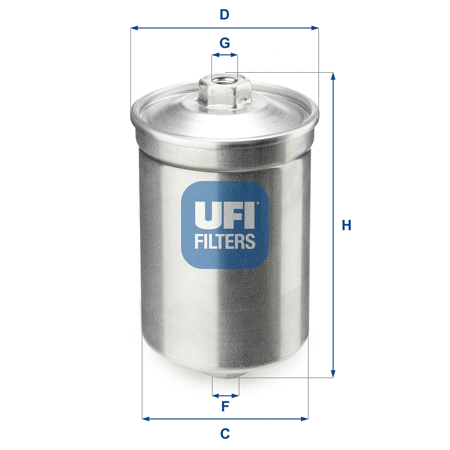 Топливный фильтр, UFI, 31.502.00