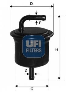 Топливный фильтр   31.A16.00   UFI