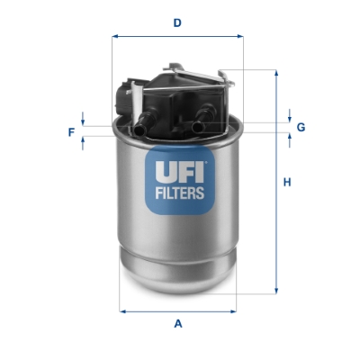 Топливный фильтр   55.517.00   UFI