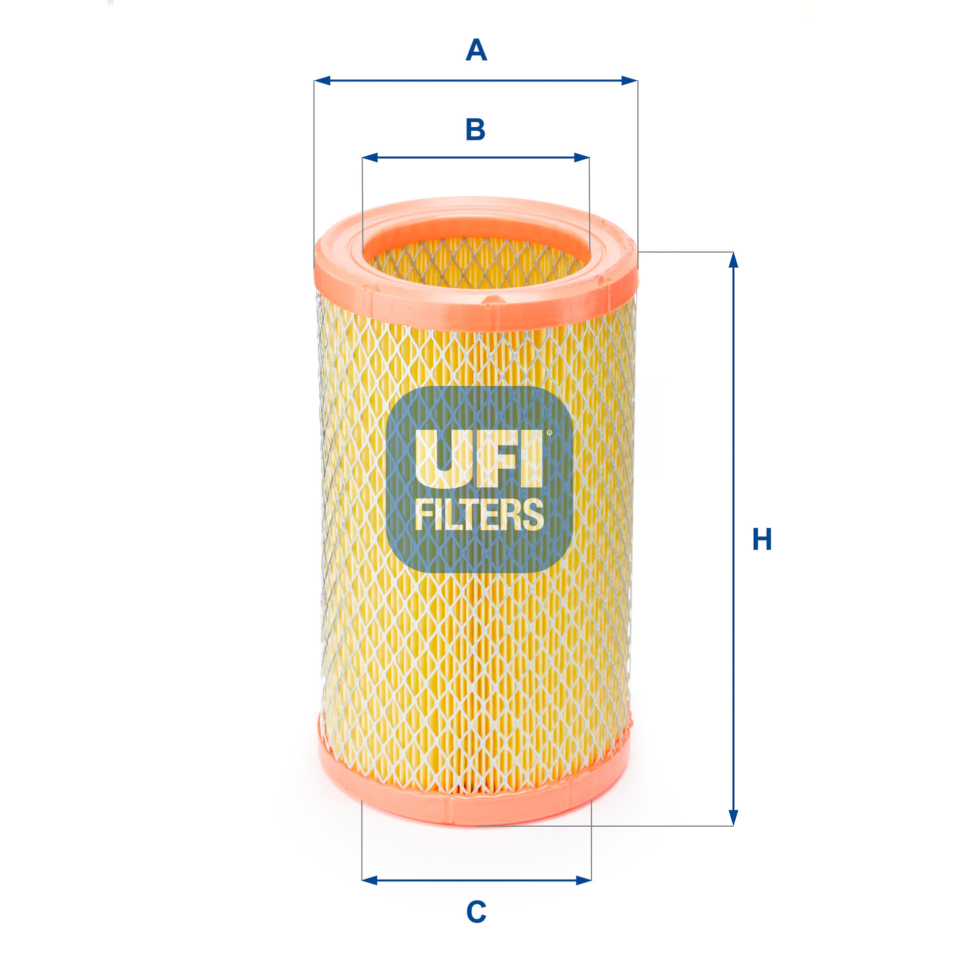 Повітряний фільтр   27.824.00   UFI