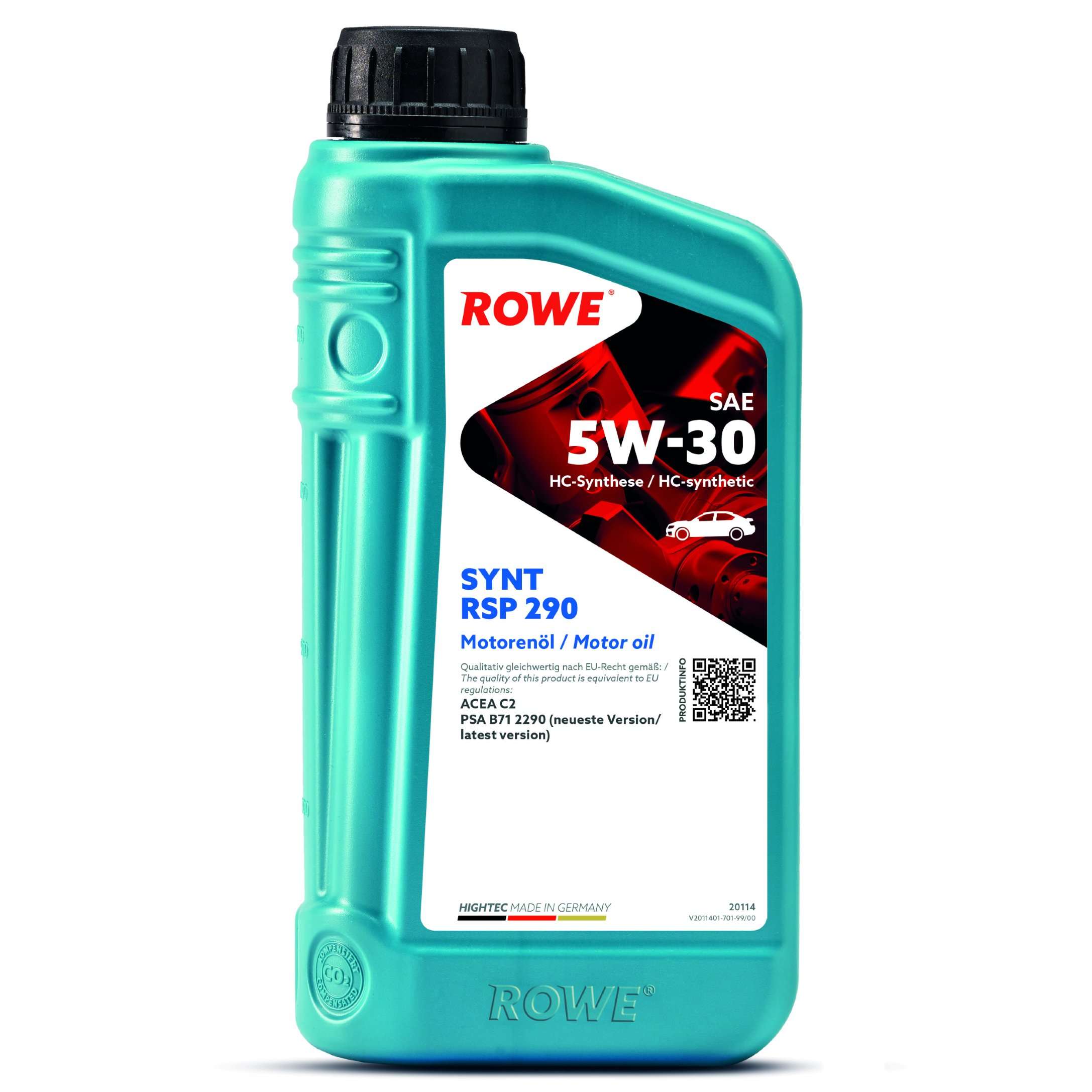 Моторна олива ROWE Synt RSP 290 5W-30 1 л, 20114-0010-99