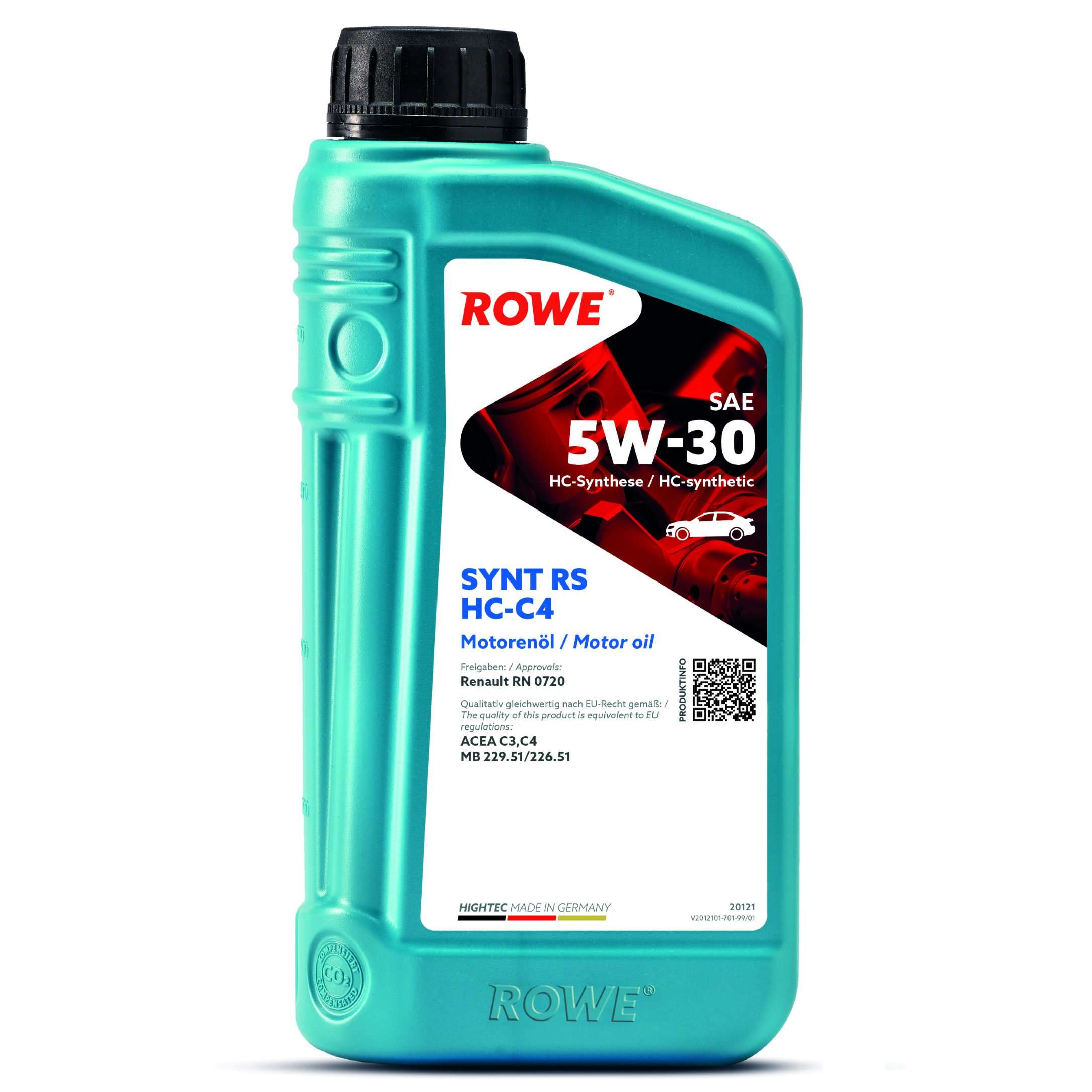 Моторна олива ROWE Synt RS HC-C4 5W-30 1 л, 20121-0010-99