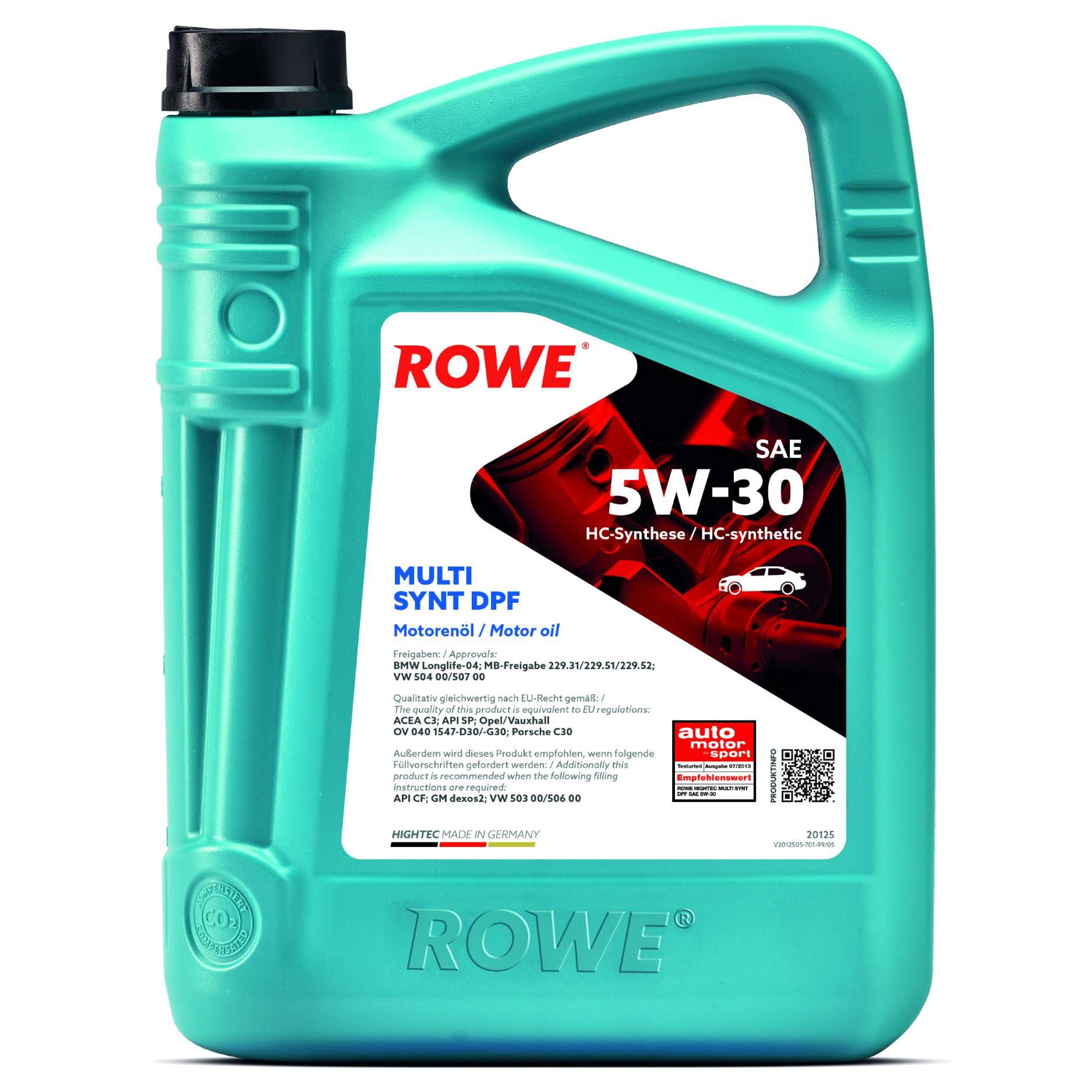 Моторное масло   20125-0050-99   ROWE