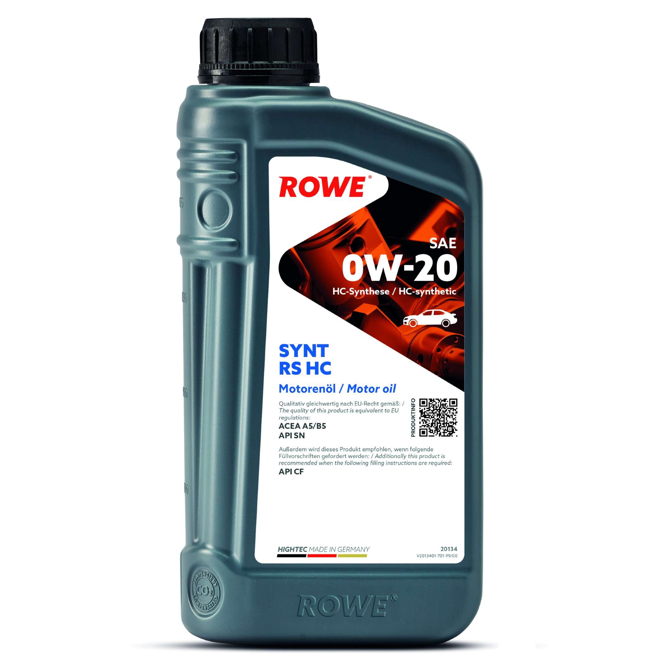 Моторна олива ROWE Synt RS HC 0W-20 1 л, 20134-0010-99
