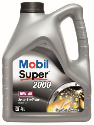 Моторное масло MOBIL Super 2000 X1 10W-40 4 л, 150018