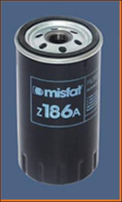 Масляный фильтр   Z186A   MISFAT
