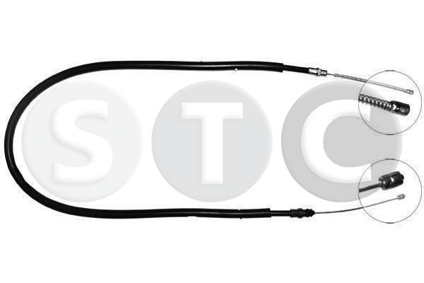 Тросик, cтояночный тормоз   T480210   STC