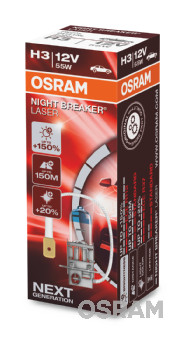 Лампа розжарювання, фара дальнього світла   64151NL   ams-OSRAM