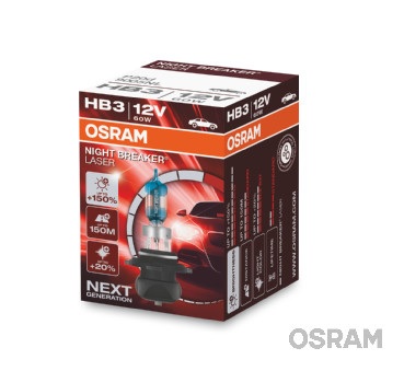 Лампа розжарювання, фара дальнього світла   9005NL   ams-OSRAM