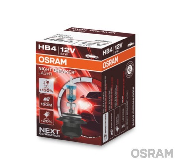 Лампа розжарювання, фара дальнього світла   9006NL   ams-OSRAM