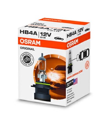 Лампа розжарювання, фара дальнього світла   9006XS   ams-OSRAM