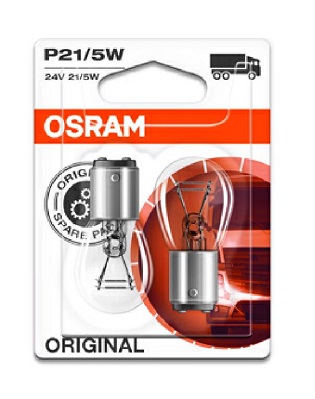 Лампа накаливания, фонарь указателя поворота   7537-02B   ams-OSRAM