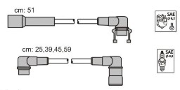 Комплект проводів високої напруги   1801-6231   PROFIT