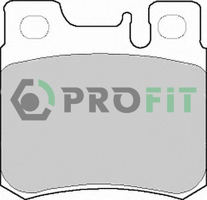 Комплект тормозных колодок, дисковый тормоз   5000-0644   PROFIT