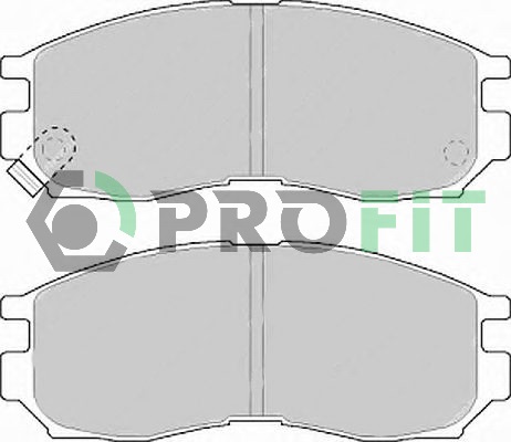 Комплект тормозных колодок, дисковый тормоз   5000-0764   PROFIT