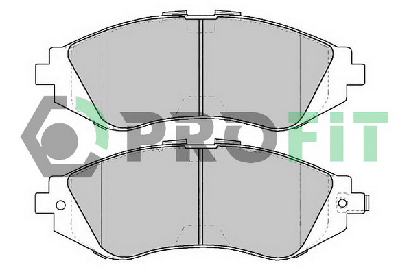 Комплект тормозных колодок, дисковый тормоз   5000-1369   PROFIT
