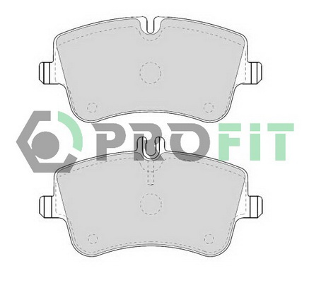 Комплект тормозных колодок, дисковый тормоз   5000-1428   PROFIT