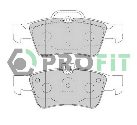 Комплект тормозных колодок, дисковый тормоз   5000-1526   PROFIT
