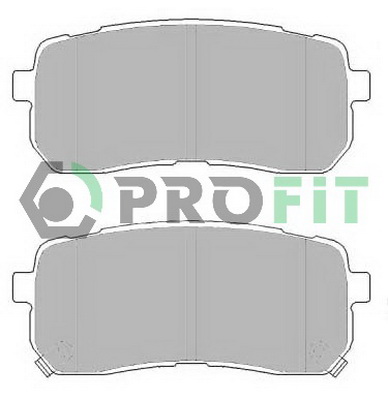 Комплект тормозных колодок, дисковый тормоз   5000-2026   PROFIT