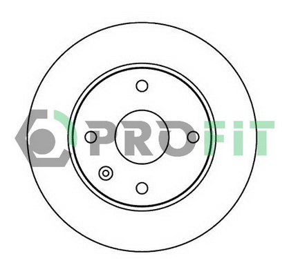 Тормозной диск   5010-2003   PROFIT
