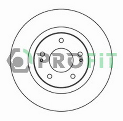 Тормозной диск   5010-2017   PROFIT