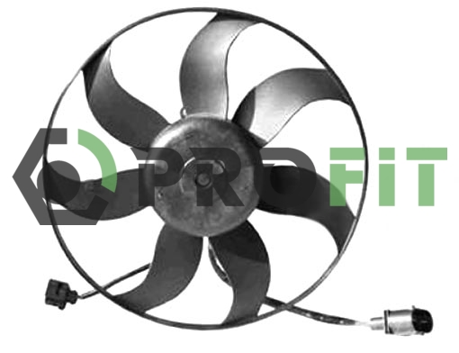 Вентилятор, система охолодження двигуна   1850-0011   PROFIT