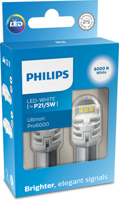 Лампа накаливания, фонарь указателя поворота, PHILIPS, 11499CU60X2