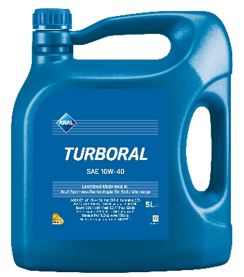 Моторное масло ARAL Turboral 10W-40 5 л, 15BCD5