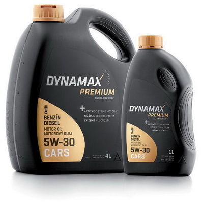 Моторное масло DYNAMAX Premium Ultra Longlife 5W-30 1 л, 501596