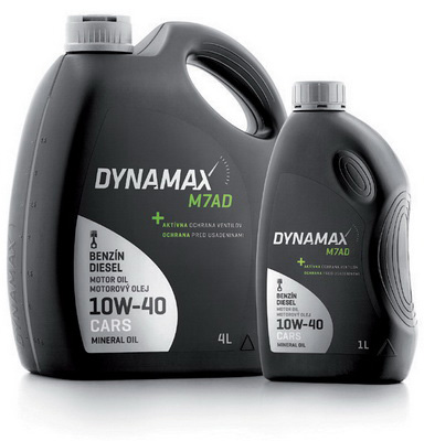 Моторное масло DYNAMAX M7AD 10W-40 1 л, 501997