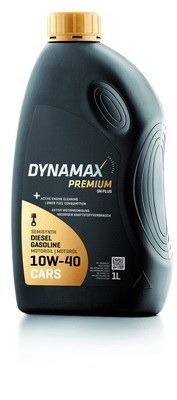 Моторное масло DYNAMAX Premium SN Plus 10W-40 1 л, 502647